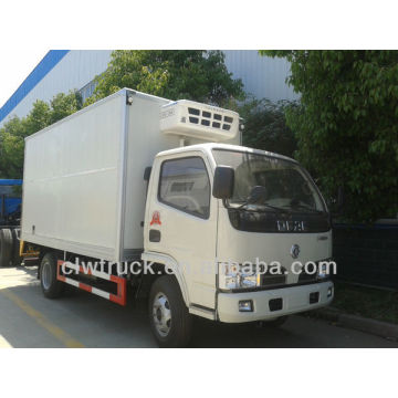 Dongfeng 5 tons Mini refrigerator truck ,4x2 refrigerated van for sale